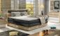Boxspring Diori massiv wood 160x200 s úložným prostorem + topper