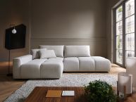 Rohová sedacia súprava Bianco O - LEVÁ varianta